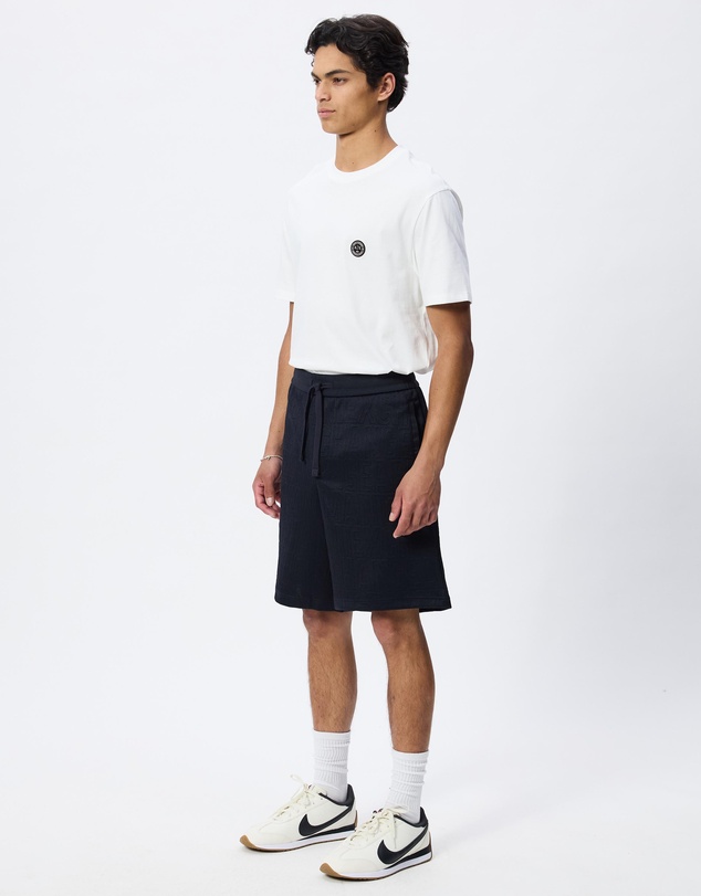 Armani Exchange - Stretch Jacquard Jersey Regular Fit Shorts