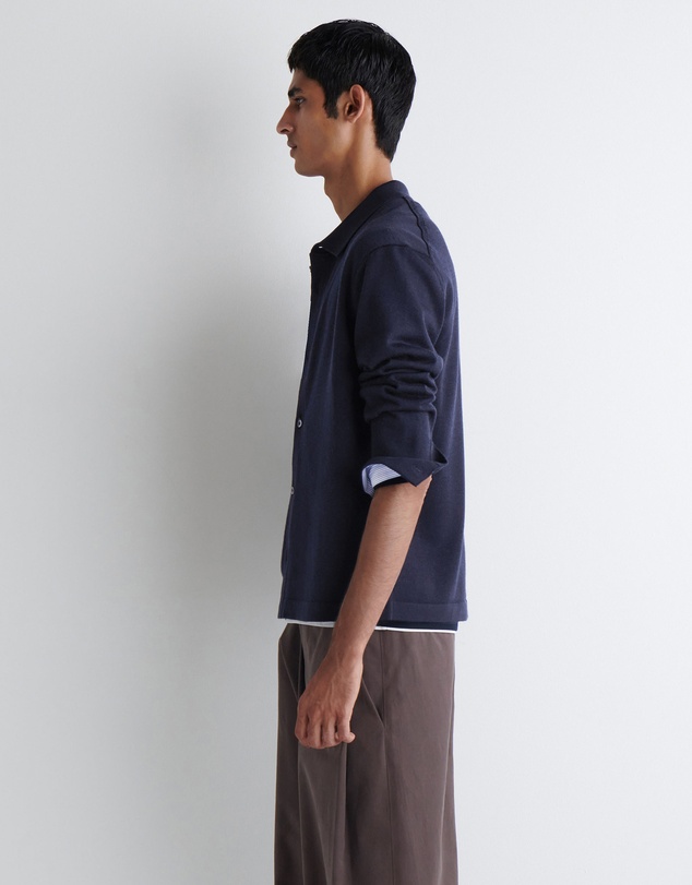 COS - Knitted Merino Wool Shirt