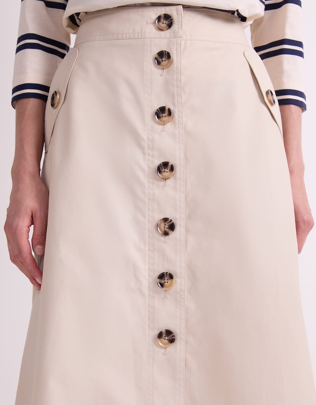 Sportscraft - Audrey Button Through Skirt