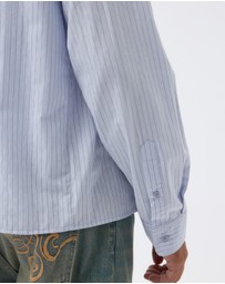 AERE - Echo Stripe Boxy Shirt