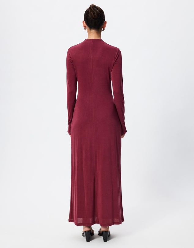 Tussah - Daphne Cross Neck Long Sleeve Midi Dress