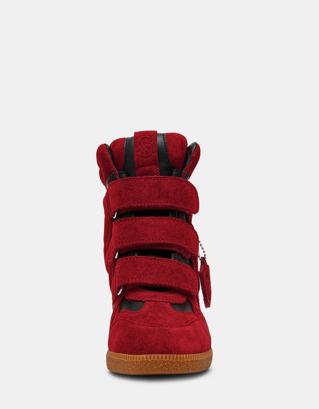 Steve Madden - Mavis Burgundy Sneakers