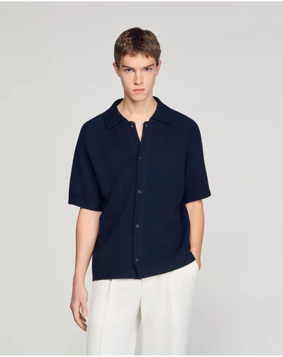 Sandro - Papiro Shirt Cardigan