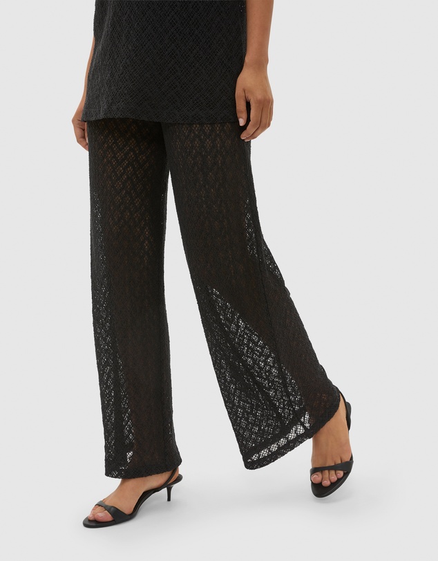 Seed Heritage - Lace Sheer Pant