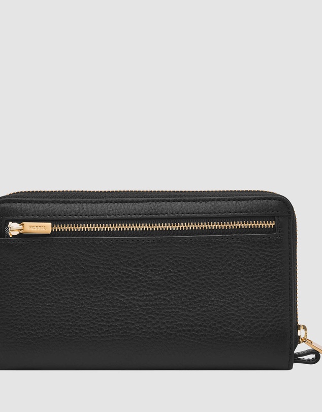 Fossil - Liza Black Clutch