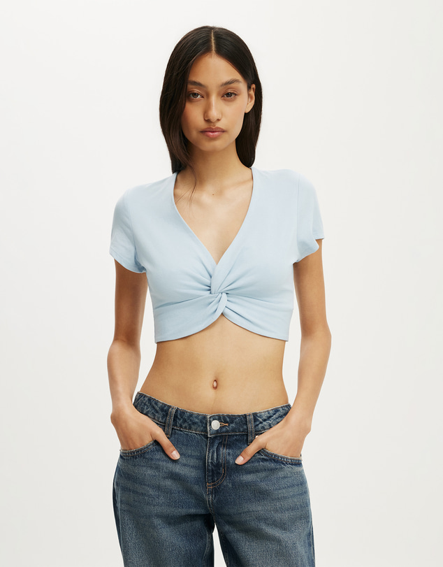 Cotton On - Bri Crop Tee