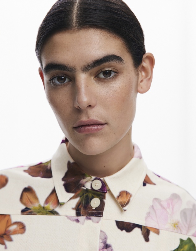 Desigual - Floral shirt dress
