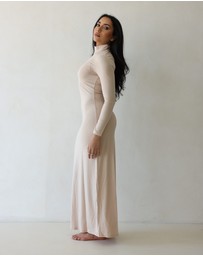 Mod Squad - Luxe Long Sleeve Slip Dress Base Layer