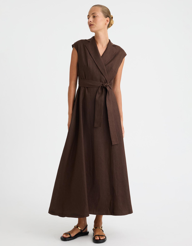 Morrison - Paloma Linen Wrap Dress