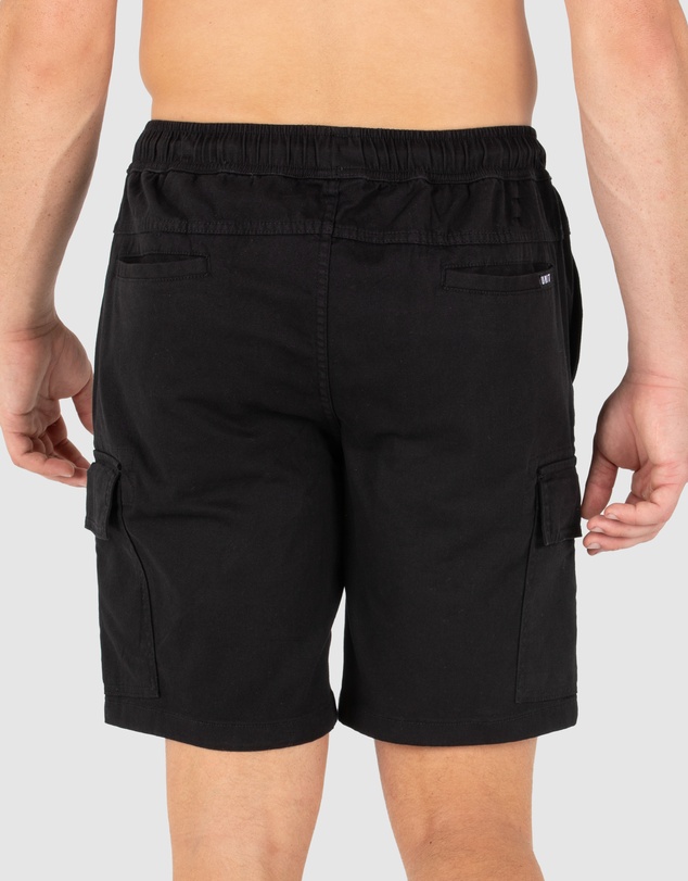UNIT - UNIT Pivot Mens Elastic Waist Cargo Shorts
