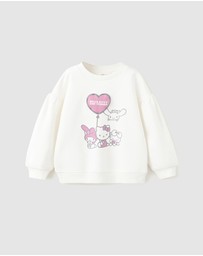 M.N.G - HK Heart Sweatshirt - Babies-Kids