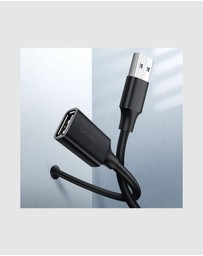Ugreen - UGreen 2m USB 2.0 A Male to Female Extension Cable Black