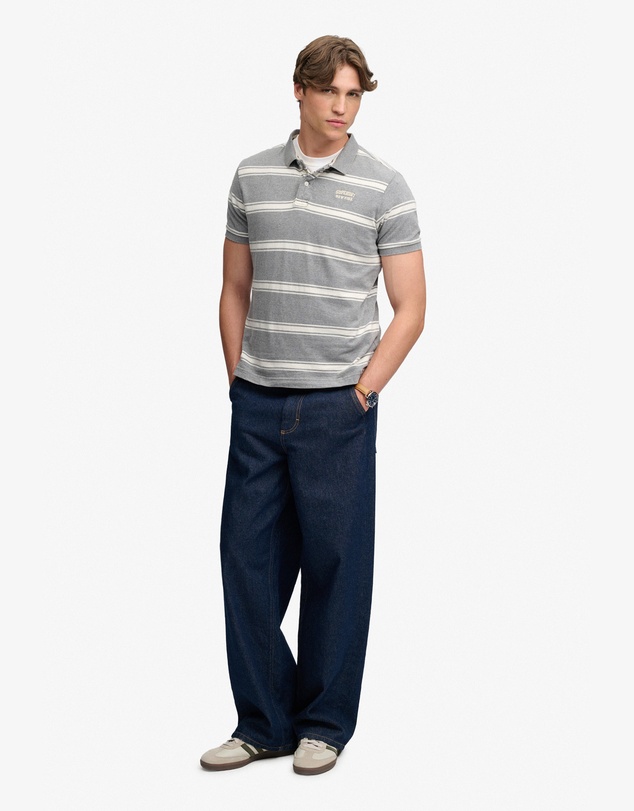 Superdry - Vintage Stripe Jersey Polo
