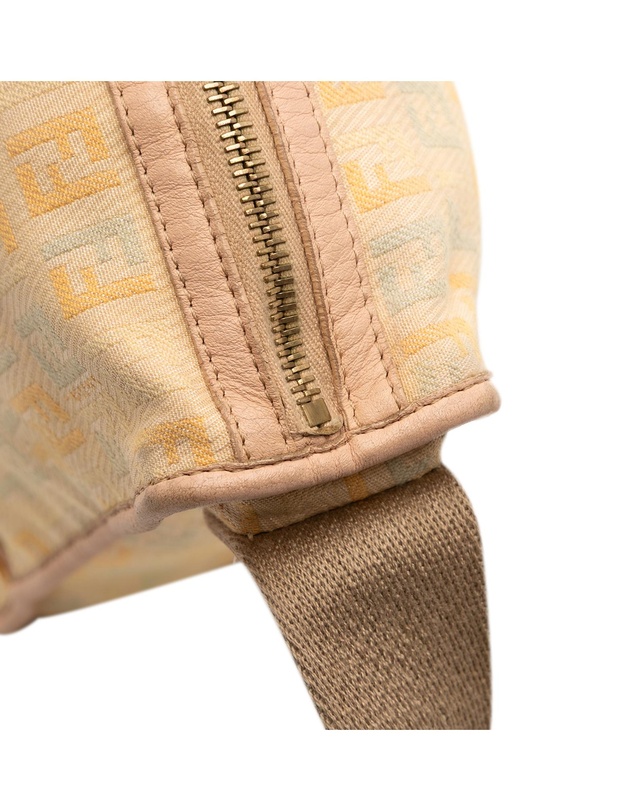 Pre-Loved by Azura Reborn - Pre-Loved Zucchino Canvas F Charm Crossbody