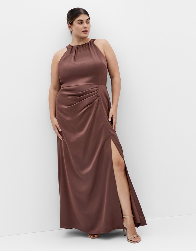 City Chic - Celina Halter Maxi Dress