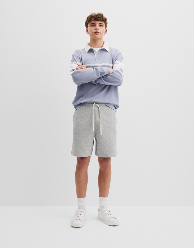 Country Road - Teen Recycled Cotton Blend Logo Sweat Short