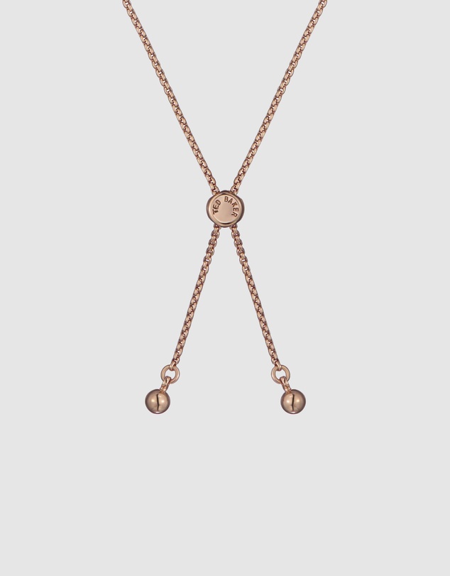 Ted Baker - Amorita Crystal Halo Heart Adjustable Bracelet