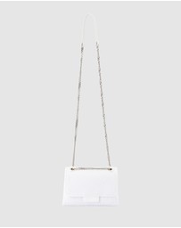 Olga Berg - Alexa Woven Shoulder Bag