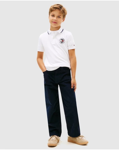 Tommy Hilfiger - Graphic Short Sleeve Polo - Kids