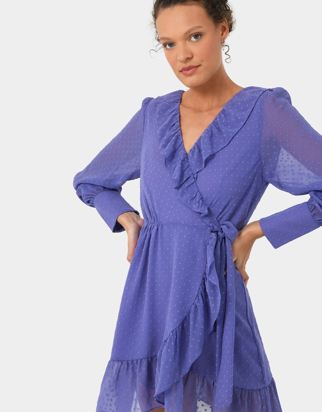 Forcast - Savina Ruffle Mini Dress