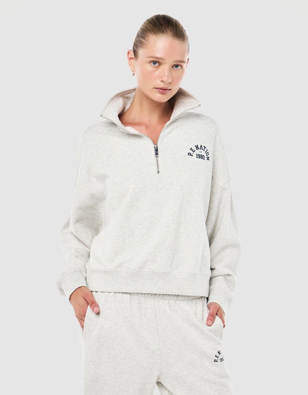 P.E Nation - Swerve Zip Neck