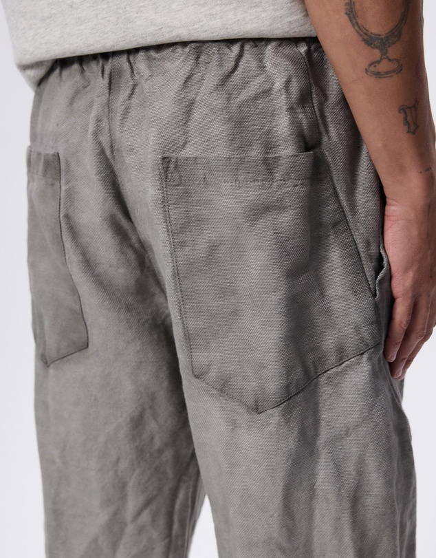 Surrounded By Ghosts - The Eskolaite Linen Canvas Drawstring Pants