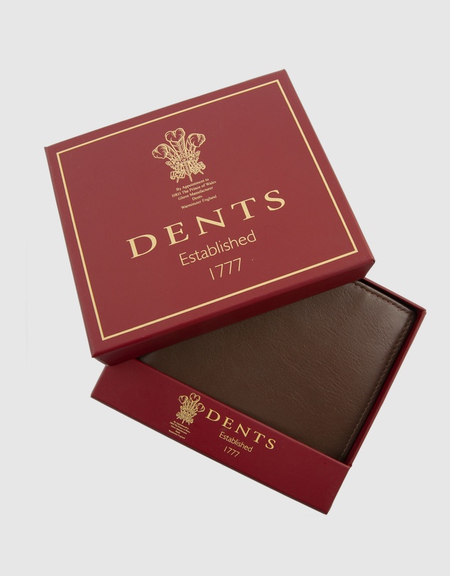 DENTS - Nappa Leather Trifold Wallet with RFID Protection
