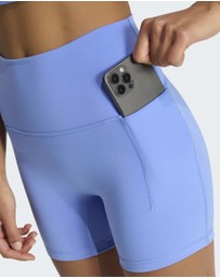 adidas Performance - 3 Stripes Studio All Me Booty Short Leggings Womens