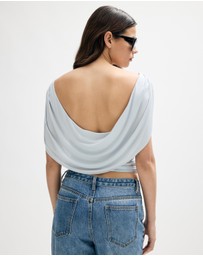 Minima Esenciales - Aster Drape Back Top