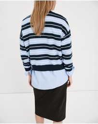 M.N.G - Knit Striped Sweater