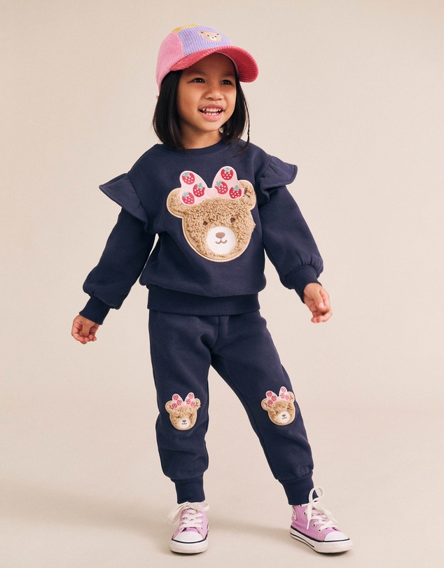 Huxbaby - Strawberry Fields Huxette Bow Trackpants - Babies