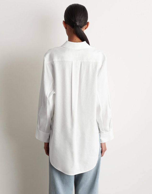 COS - Longline Linen Shirt