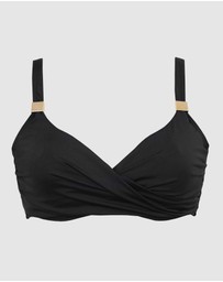 Miraclesuit Swimwear  - Surplice Supportive Underwired Full Bust Bikini Top