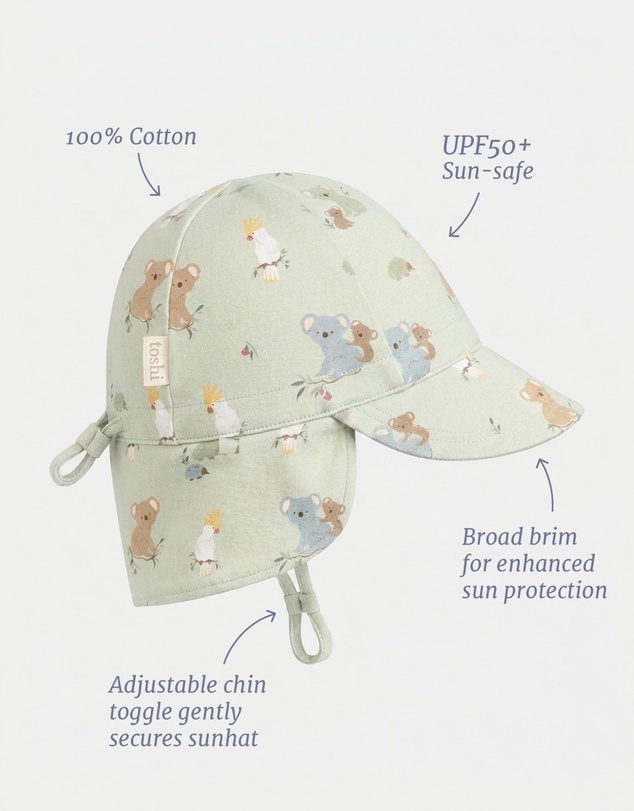 Toshi - Arcadia Flap Cap - Babies-Kids