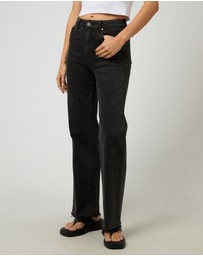 All About Eve - Skye Comfort Jean Washed Black