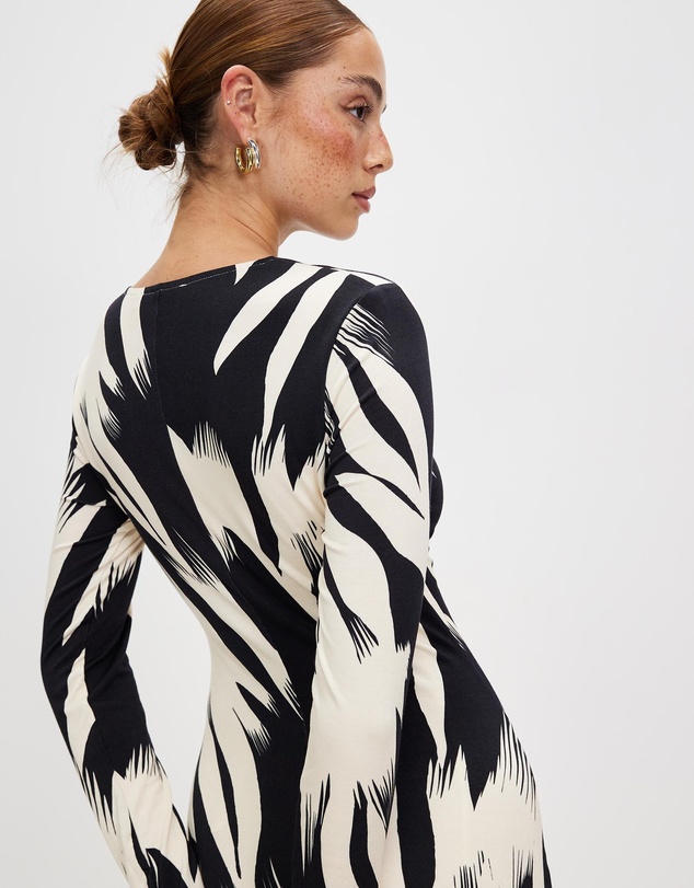 Third Form - Drifter LS Midi Dress