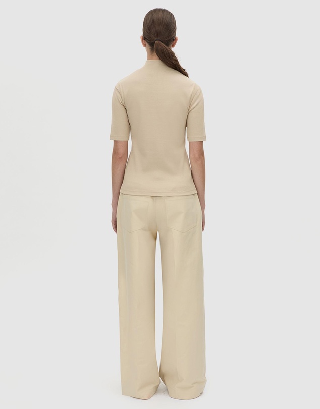 C&M CAMILLA AND MARC - Aubrey Elbow Sleeve Rib Top