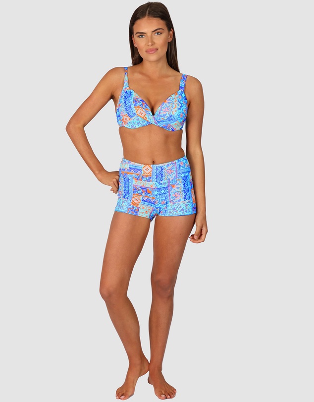 Baku Swimwear - Tulum Extra Firm Beach Short Bikini Bottom