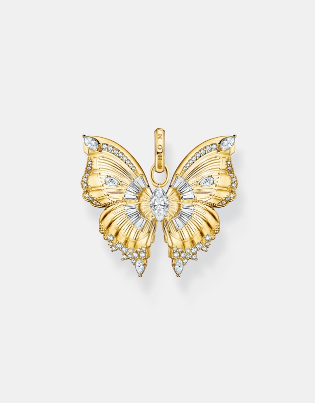 THOMAS SABO - THOMAS SABO Butterfly Paradise Pendant in Gold