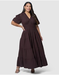 Something 4 Olivia - Abby Linen Maxi Dress