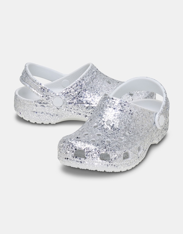 Crocs - Classic Dazzle Glitter Clogs - Babies-Kids