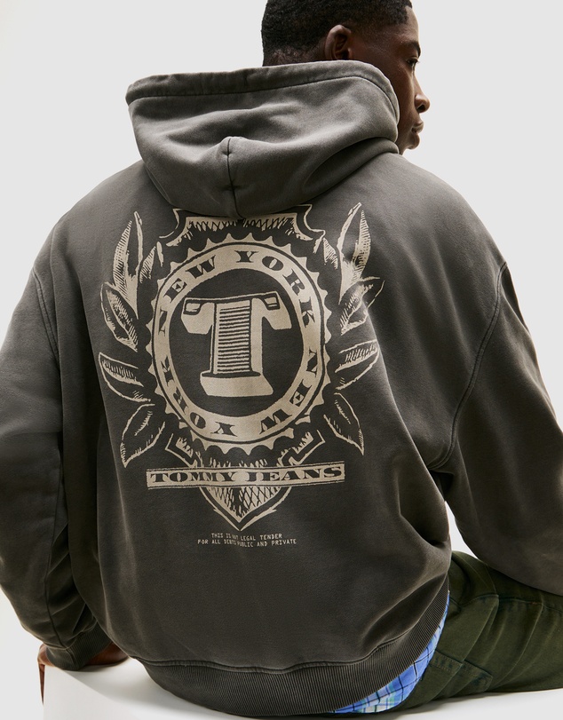 Tommy Jeans - 90s Dollar Graphic Hood