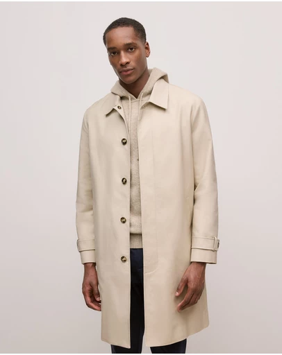 Trenery - Mac Coat in Biscuit