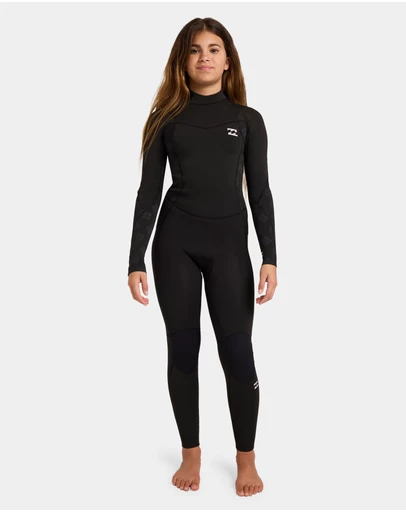 Billabong - Girls 8 to 16 3/2mm Absolute Core Back Zip Wetsuit