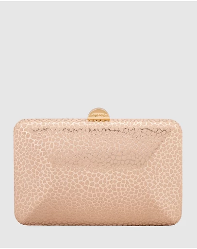 Olga Berg - Frankie Embossed Clutch