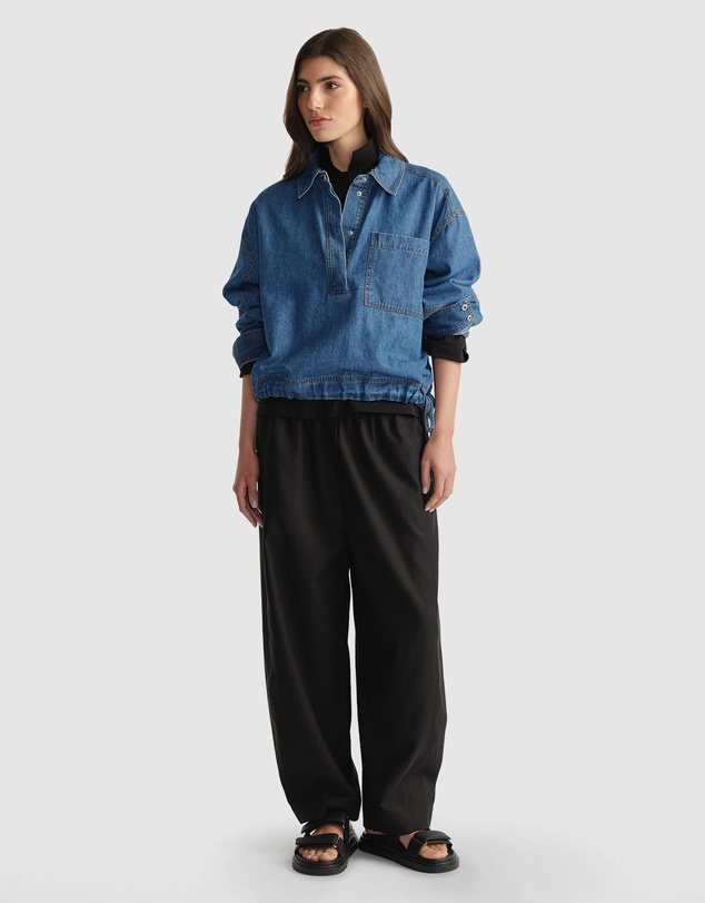 Decjuba - D-Luxe Chambray Stitch Shirt