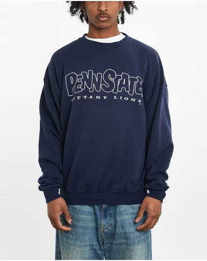 Vintage by The Real Deal - Pre Loved - 90s NCAA Penn State Nittany Lions Sweatshirt