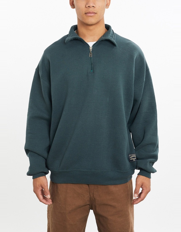 Vintage by The Real Deal - Pre Loved - Vintage 90s Russell Athletic Quarter Zip Sweatshirt