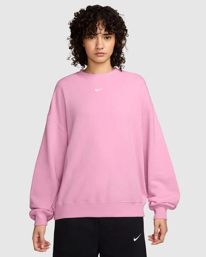 Nike - Studio Fleece Lightweight Oversized Crew-Neck Sweatshirt