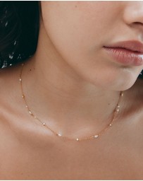 SAINT VALENTINE - Stars & Moons Necklace - Gold